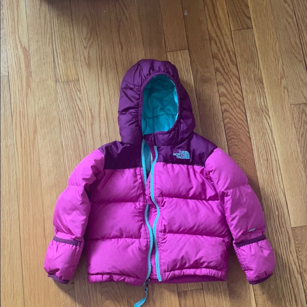 The North Face down puffer jacket 18-24 months